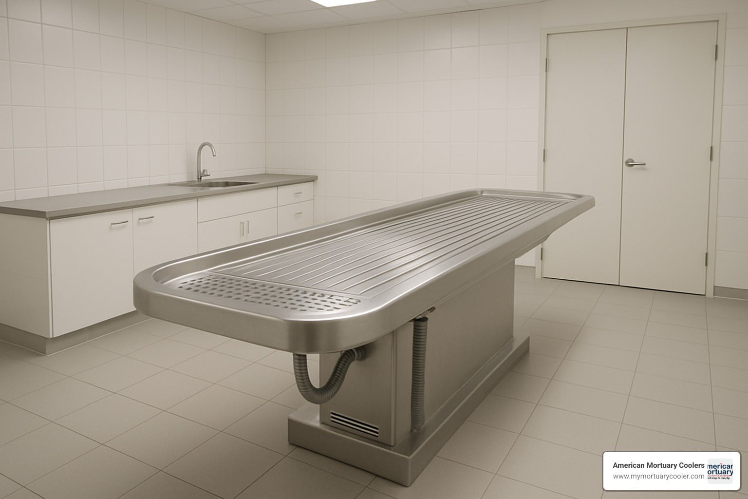 Cooling Table for Funeral Home: The Complete Guide - American Mortuary Coolers & Equipments Cooling Table for Funeral Home: The Complete Guide - American Mortuary Coolers & Equipments